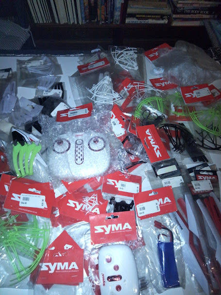 New drone parts 1 bid takes all