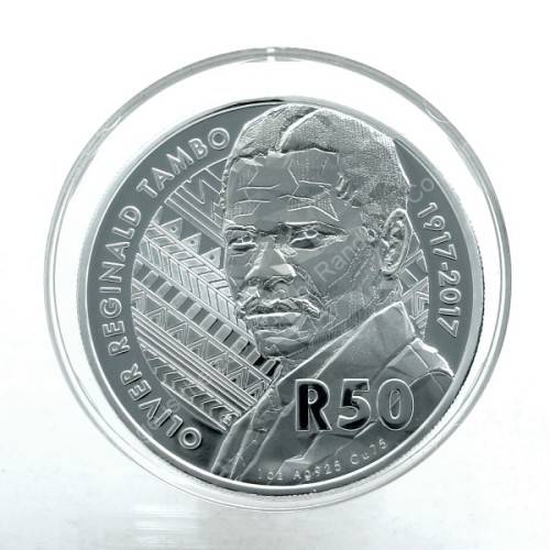 *#* 2017 Oliver Tambo Silver 1oz Crown R50 *#*