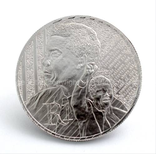 *#* 2018 Silver Uncirculated R1 Mandela Life of A Legend Protea Coin *#*