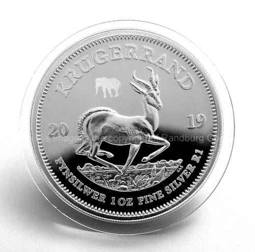 *#* 2019 Fine Silver Proof 1oz Krugerrand with Mintmark and 1oz Big Five Elephant Combo Set *#*