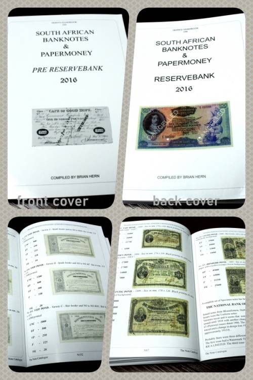 *#* 2016 HERN`s SOUTH AFRICAN BANKNOTE CATALOGUE - SOFT COVER *#*
