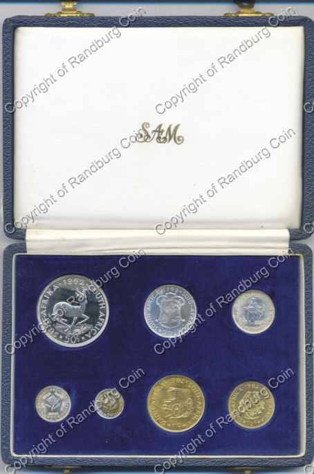*#* 1962 SA Proof Set in Original SA Mint box Mintage 2300 !!! *#*