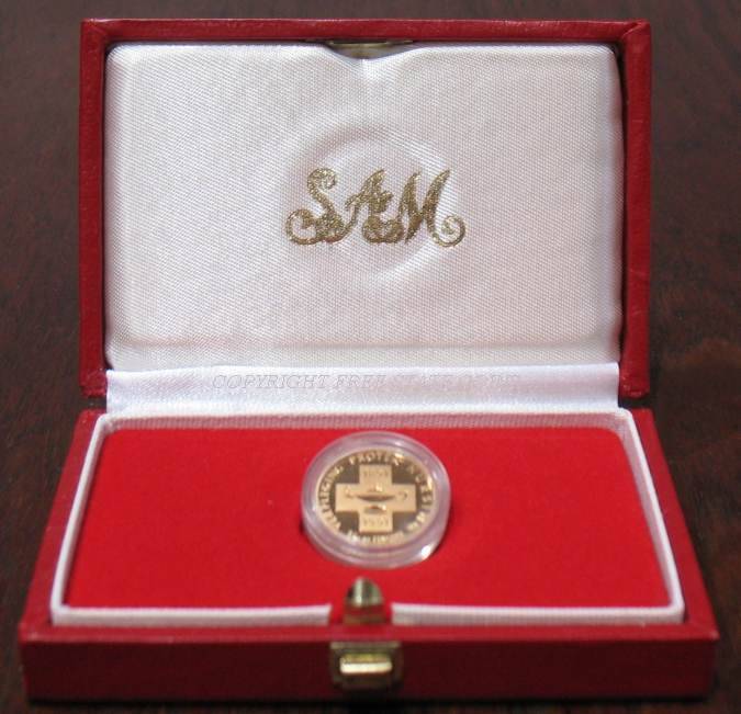 1991 Protea Nursing 1/10 oz Proof Gold Coin