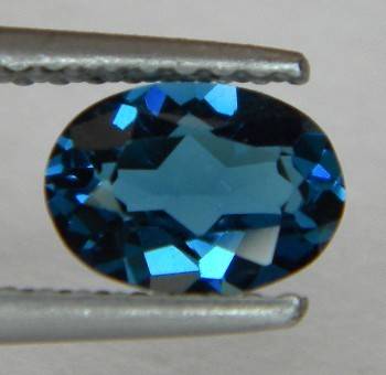0.80ct!!! Lndon Blue Topaz  NR!!!