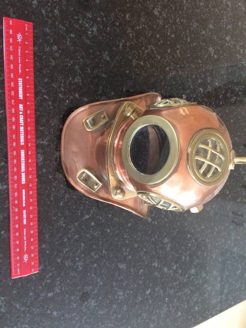 Divers helmet. Minature