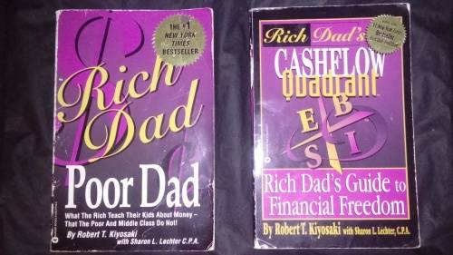 Rich Dad, Poor Dad and The Cash Flow Quadrant - R25 each
