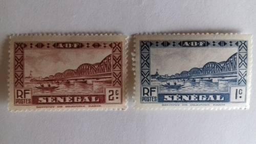 Senegal 1943 Definitives