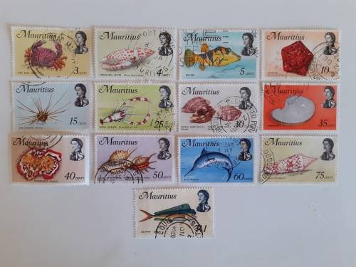 Mauritius 1969 Marine Life