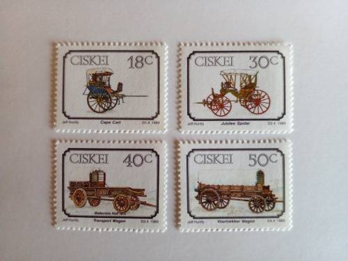 Ciskei 1989 Animal drawn transport