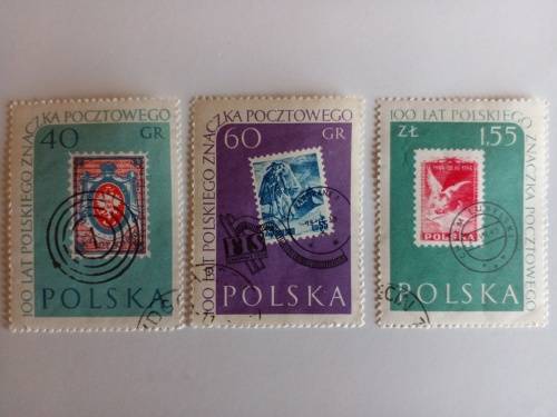 Poland 1960 Centenary of first Polish stamps