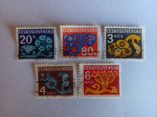 Czechoslovakia 1971 Flowers