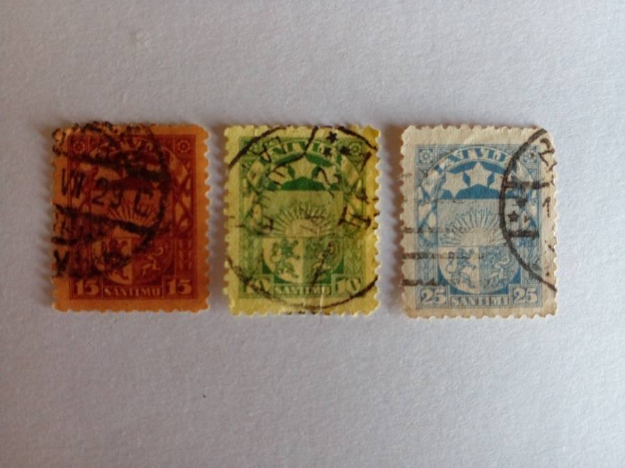 Latvia 1923 Rising Sun