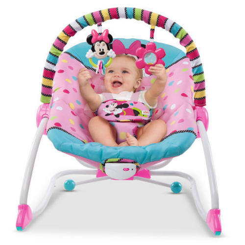 Disney Baby Minnie Mouse PeekABoo Infant to Toddler Rocker