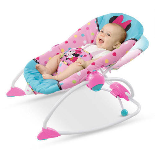 Disney Baby Minnie Mouse PeekABoo Infant to Toddler Rocker