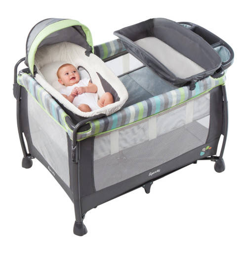 Ingenuity Soothe Me Softly Washable Playard - Vesper