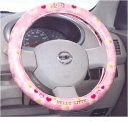 Hello Kitty Steering Wheel Cover - Fits all std wheels-