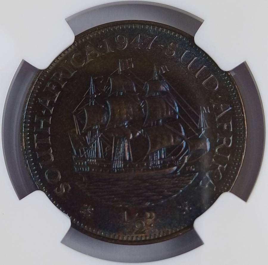 1947 SA ½ Penny * NGC PF64 BN
