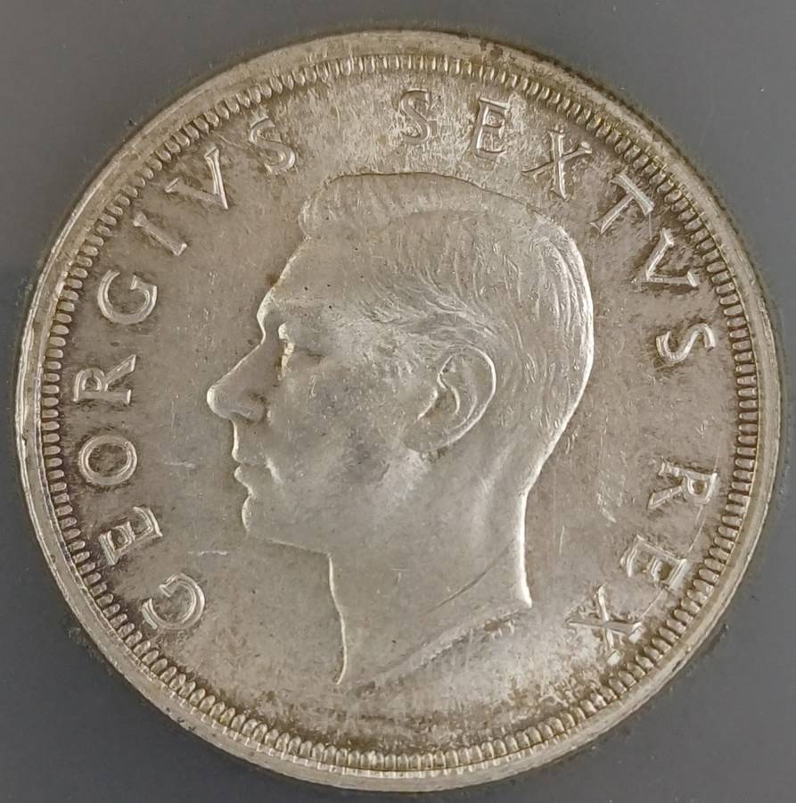 1948 SA 5 Shilling * SANGS AU58