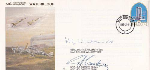South African Air Force - Signed Cover