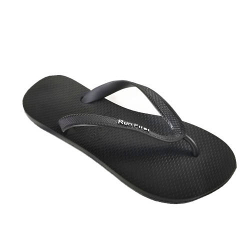 2021 Run First Flip Flops For Men Plakkies - Black or White
