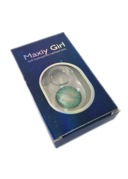 Maxiy Girl -  Turquoise - 1 Pair - Contact Lenses