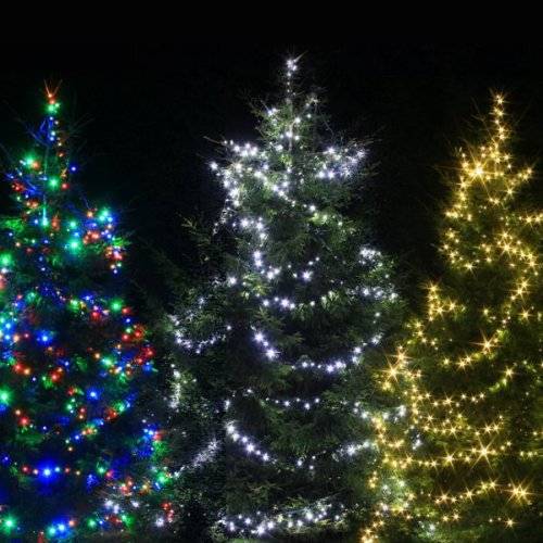 String Lights Fairy Lights Outdoor Solar -100 LED Bulbs Christmas Lights x4 White