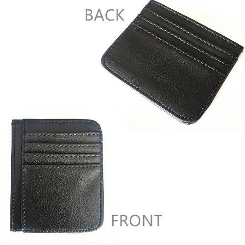 Minimalist Wallet For Men Card Holder Bank Card Wallets - BLACK