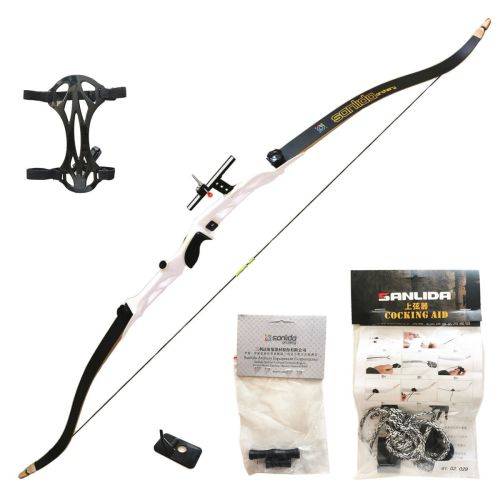 SANLIDA Olympic Style Recurve Bow 68` Competition Style 18lb - Right Handed