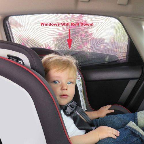 Car Window Shade Sock Visor Slip On Car Side Window Sox - M