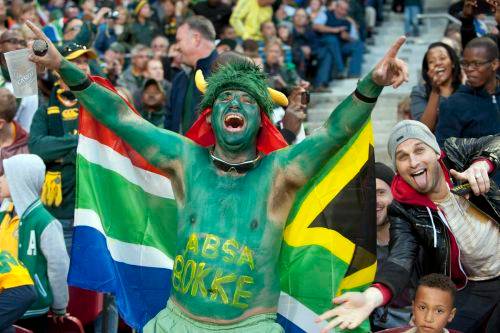South African Stick Flags x 50 an 1 South African National Flag 0.9 x 1.5m