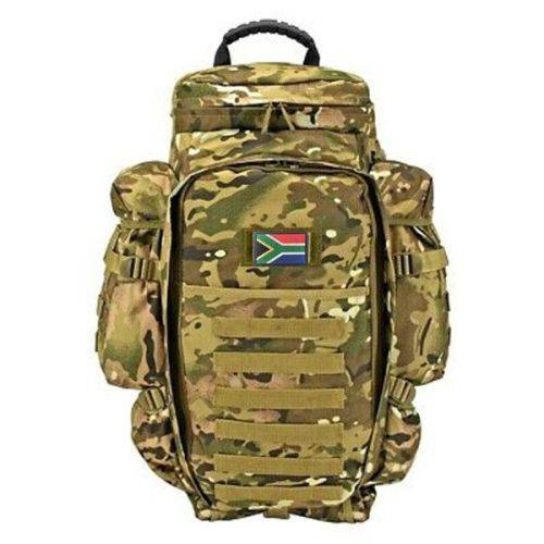 50 x South African Stick Flags + 1 x South African Flag with Loop and Hook Patch