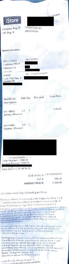 iPhone X 256 Gb Silver