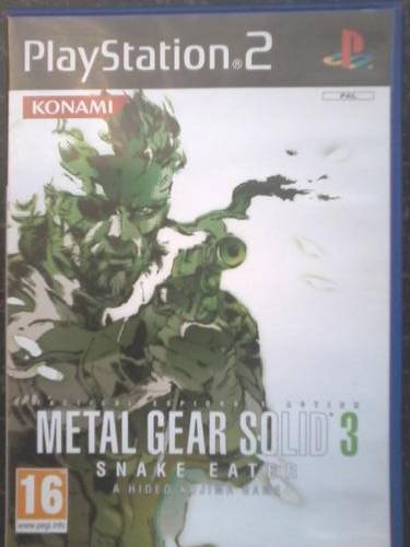 METAL GEAR SOLID 3. ps2