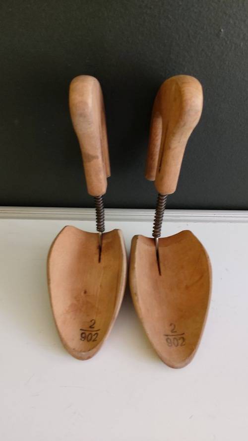 Vintage Shoe Last and Shoe Forms