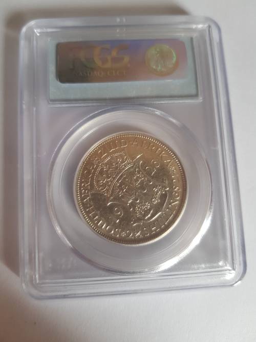 1923 S.AFRICA 2.5 SHILLING XF 45