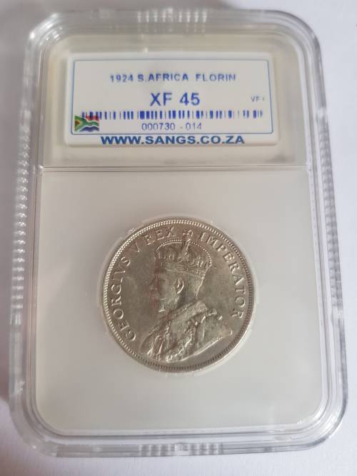 1925 S.AFRICA 2.5 SHILLINGS XF45