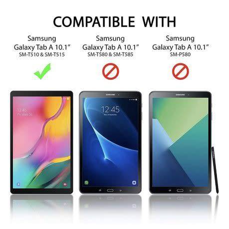 Shockproof Kids Cover With Stand for Samsung Galaxy Tab A 10.1 (T510/T515) - Green