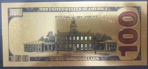 24K Gold Plated Dollars Set