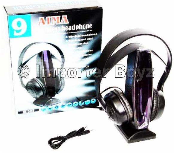 New 8 in 1 Wireless Headphones