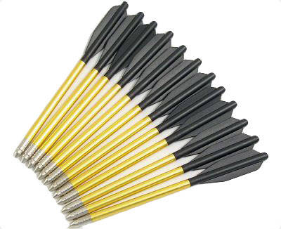 High Quality Aluminium Arrows - For Pistol Crossbows