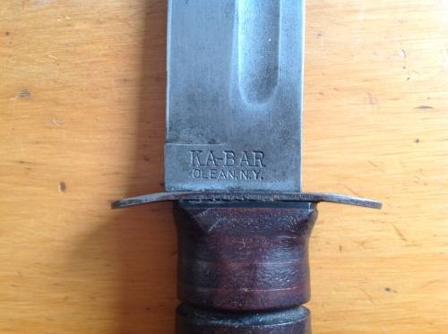 Vintage KA-BAR USMC knife