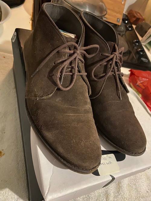 Arthur Jack Suede Shoes UK7
