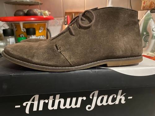 Arthur Jack Suede Shoes UK7
