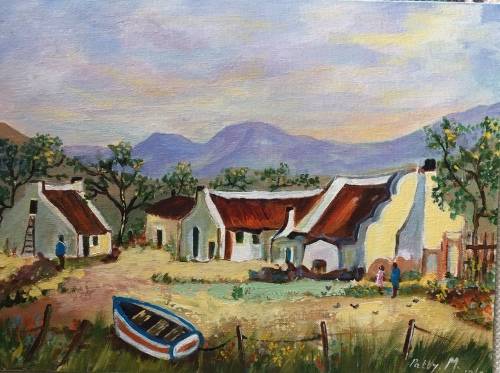 "Table Mountain" Oil Painting by Patty Mynhardt - Crazy Wednesday Special