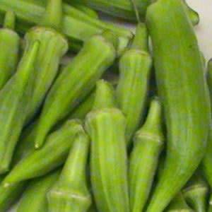 20 Okra Vegetable Seeds - Abelmoschus esculentus Seeds