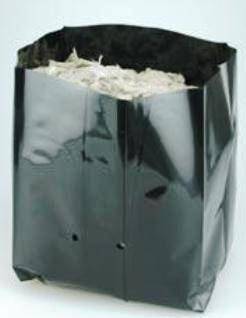 Nursery Grow Bags 2.5 Litres ~ Heavy Duty Black Poly Grow Bags.