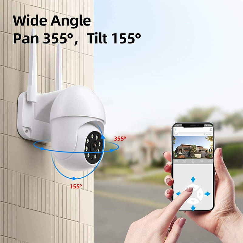 Outdoor WiFi waterproof camera security monitoring two-way Audio