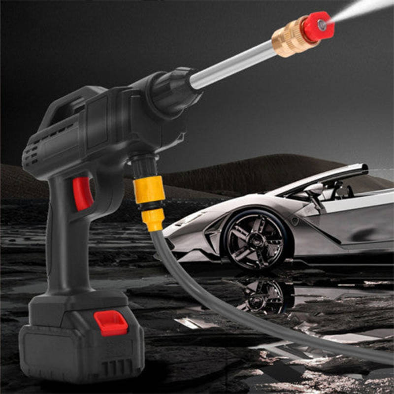 Convenient rechargeable high-pressure water car wash Gun