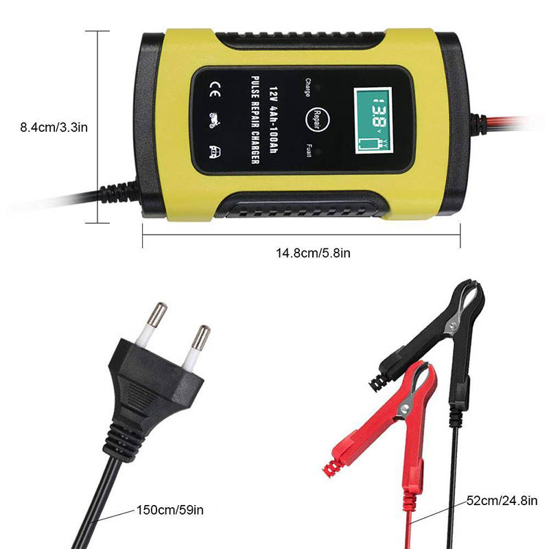 Multifunctional and convenient lead-acid charger 12V car Battery