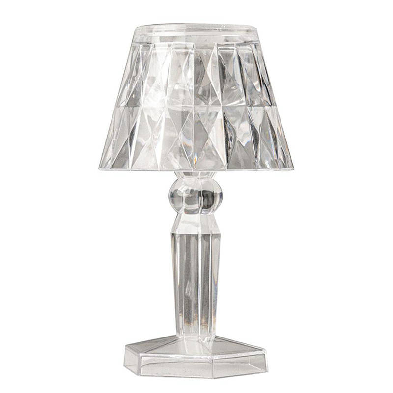 Mini Portable Led Crystal Table Lamp, Acrylic Diamond Night Light